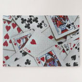 Spielkarten Poker Games Queen King Puzzle (Horizontal)