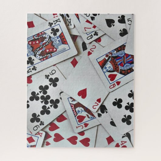 Spielkarten Poker Games Queen King Puzzle (Vertikal)