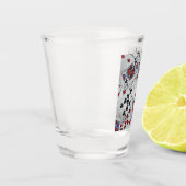 Spielkarten Poker Games Queen King Schnapsglas (Links)