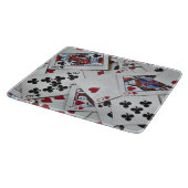 Spielkarten Poker Games Queen King Schneidebrett (Ecke)