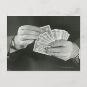 Spielkarten Postkarte (Vorderseite)