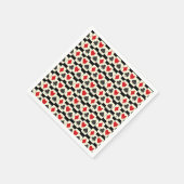 Spielkarten-Quartett Serviette (Ecke)