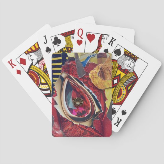 Spielkarten: Rubin-Edelstein Spielkarten (Rückseite)