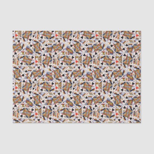 Spielkarten Seidenpapier (Vorderseite)