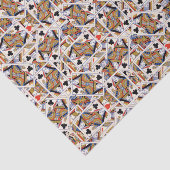 Spielkarten Seidenpapier (Ausschnitt)