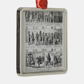 Spielkarten Silbernes Ornament (Rechts)