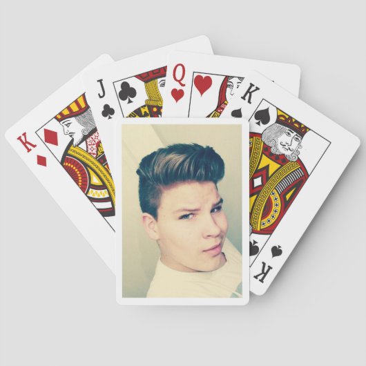 Spielkarten, Stil: Poker Spielkarten (Rückseite)