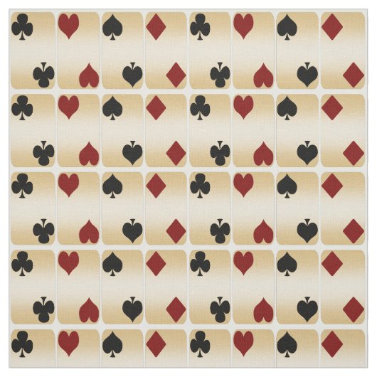 Spielkarten Stoff (Muster)