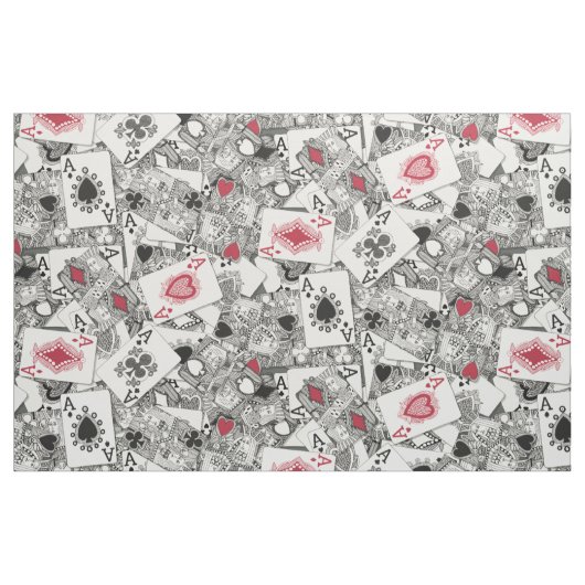 Spielkarten Stoff (Fat Quarter (45,7 x 55,9 cm))