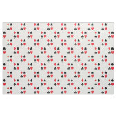 Spielkarten-Suite - Klubs und Klubs Spielen Stoff (Fat Quarter (45,7 x 55,9 cm))