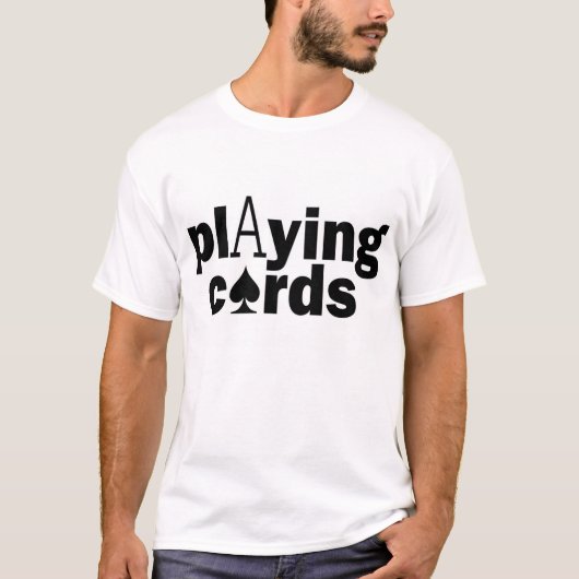 Spielkarten T-Shirt (Vorderseite)