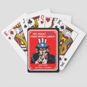 Spielkarten "UNCLE SAM" (Rückseite)