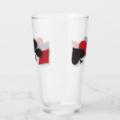 Spielkartengläser Glas (Links)