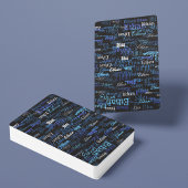 Spielkartenspiel mit eigenem Namen erstellen Spielkarten