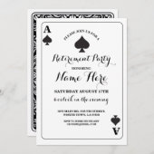 Spielkartenverleih Via Nassa Einladung (Vorne/Hinten)