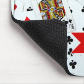 Spielkartespiele Mousepad (Ecke)