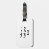 Spielkasinospielstücke Gepäckanhänger (Rückseite vertikal)