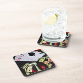 Spielkasinospielstücke Getränkeuntersetzer (Rechte Seite)