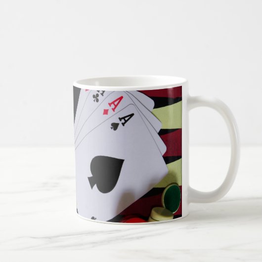 Spielkasinospielstücke Kaffeetasse (Rechts)