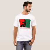 Spielklasse-moslemischer Pan-Afrikaner T-Shirt (Vorne ganz)