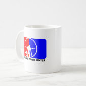Spielklasse-Zombie-Jäger 1 Kaffeetasse (Vorderseite Links)