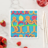 Spielknete Serviette (Beispiel)