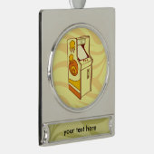 Spielkonsole Tall Arcade Banner-Ornament Silber (Rechts)