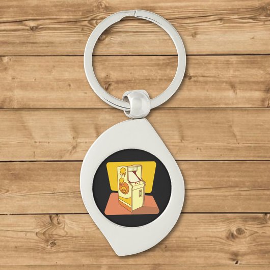 Spielkonsole Tall Arcade Schlüsselanhänger