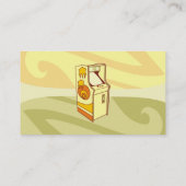 Spielkonsole Tall Arcade Visitenkarte (Rückseite)