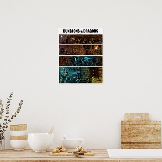 Spielleiter Poster (Küche)