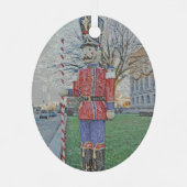 SPIELLÖSER / NUTCRACKER-FIGURE ORNAMENT AUS METALL (Rückseite)