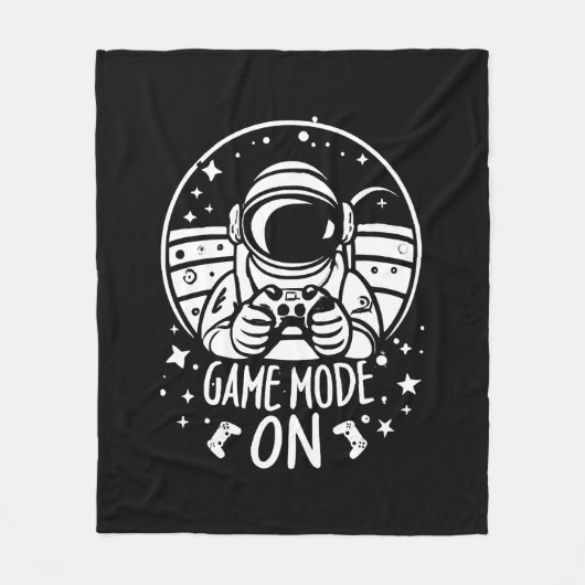 Spielmodus Astronaut Fleecedecke (Vorderseite)