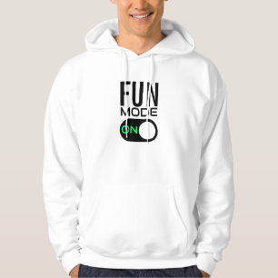 Spielmodus eingeschaltet. Personalisieren von Hood Hoodie