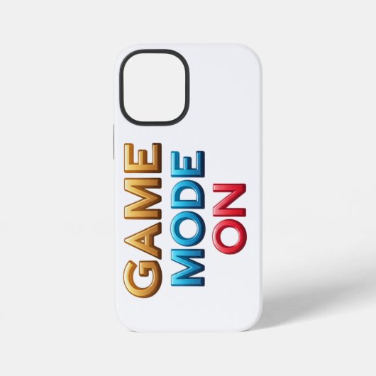 Spielmodus-Handyhülle iPhone Hülle (Rückseite)