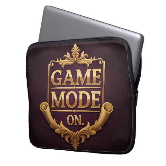 Spielmodus Laptopschutzhülle (Vorderseite Links)