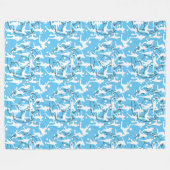 Spielmuster Fleecedecke (Vorderseite (Horizontal))