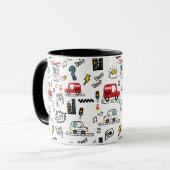 Spielmuster für Kinder  Tasse (Vorderseite Links)