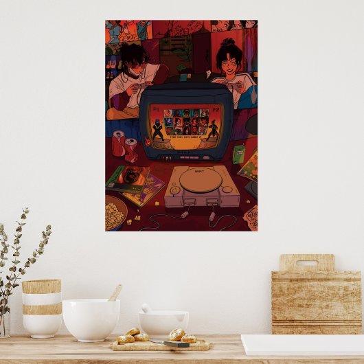 Spielnacht zuko azula poster (Küche)