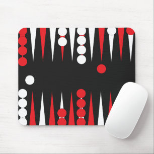 Spielplan für Backgammon Player Mousepad