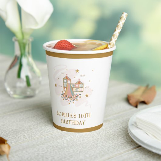 Spielplatz-Adventure-Party Pappbecher (In Situ)