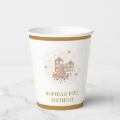 Spielplatz-Adventure-Party Pappbecher (Rückseite)