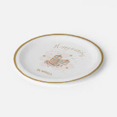 Spielplatz-Adventure-Party Pappteller (Schrägansicht)