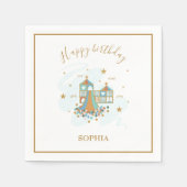 Spielplatz-Adventure-Party Serviette (Vorderseite)