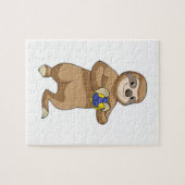 Spielplatz als Handballspieler mit Handball Puzzle (Horizontal)