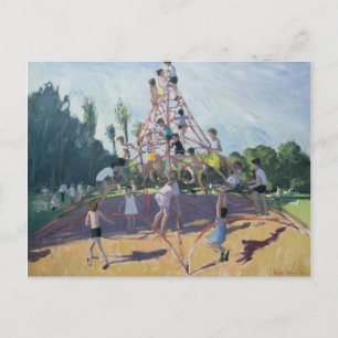 Spielplatz Derby 1990 Postkarte