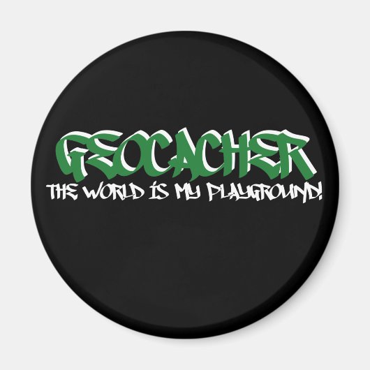 Spielplatz! Design markiert! Magnet (Vorne)