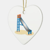 Spielplatz-Dia Keramikornament (Links)