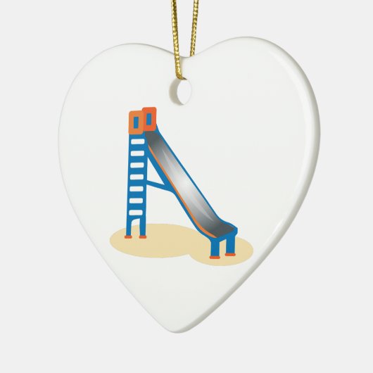 Spielplatz-Dia Keramikornament (Links)