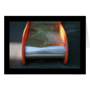 Spielplatz für Kinder 10 Rutschbahn nach Regenkart