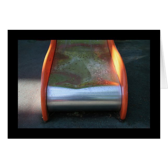 Spielplatz für Kinder 10 Rutschbahn nach Regenkart (Vorderseite (Horizontal))